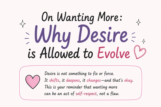 On Wanting More: Why Desire Is Allowed to Evolve