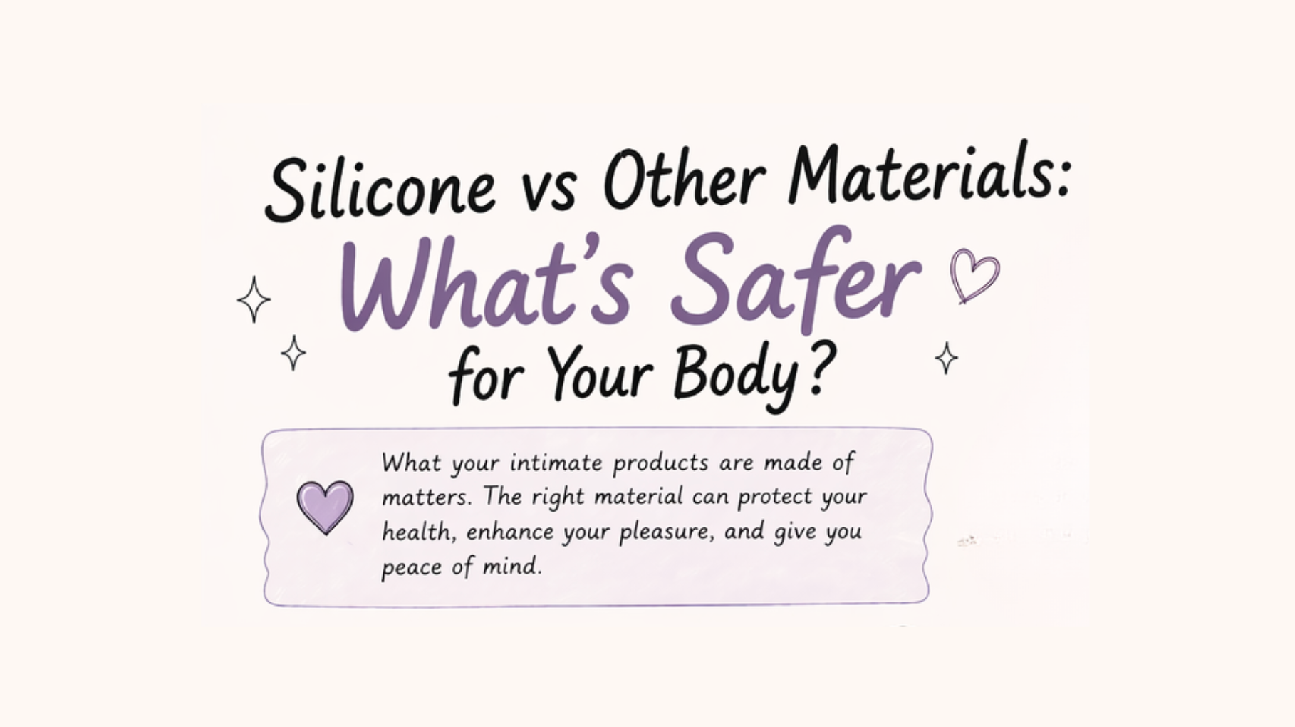 Silicone vs Other Materials: What's Safer for Your Body
